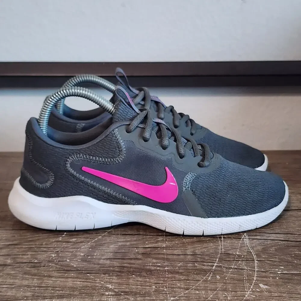 Nike Flex Experience Run 9 (CD0227-002) Women's Running Shoes Size 7 Gray - Picture 3 of 9